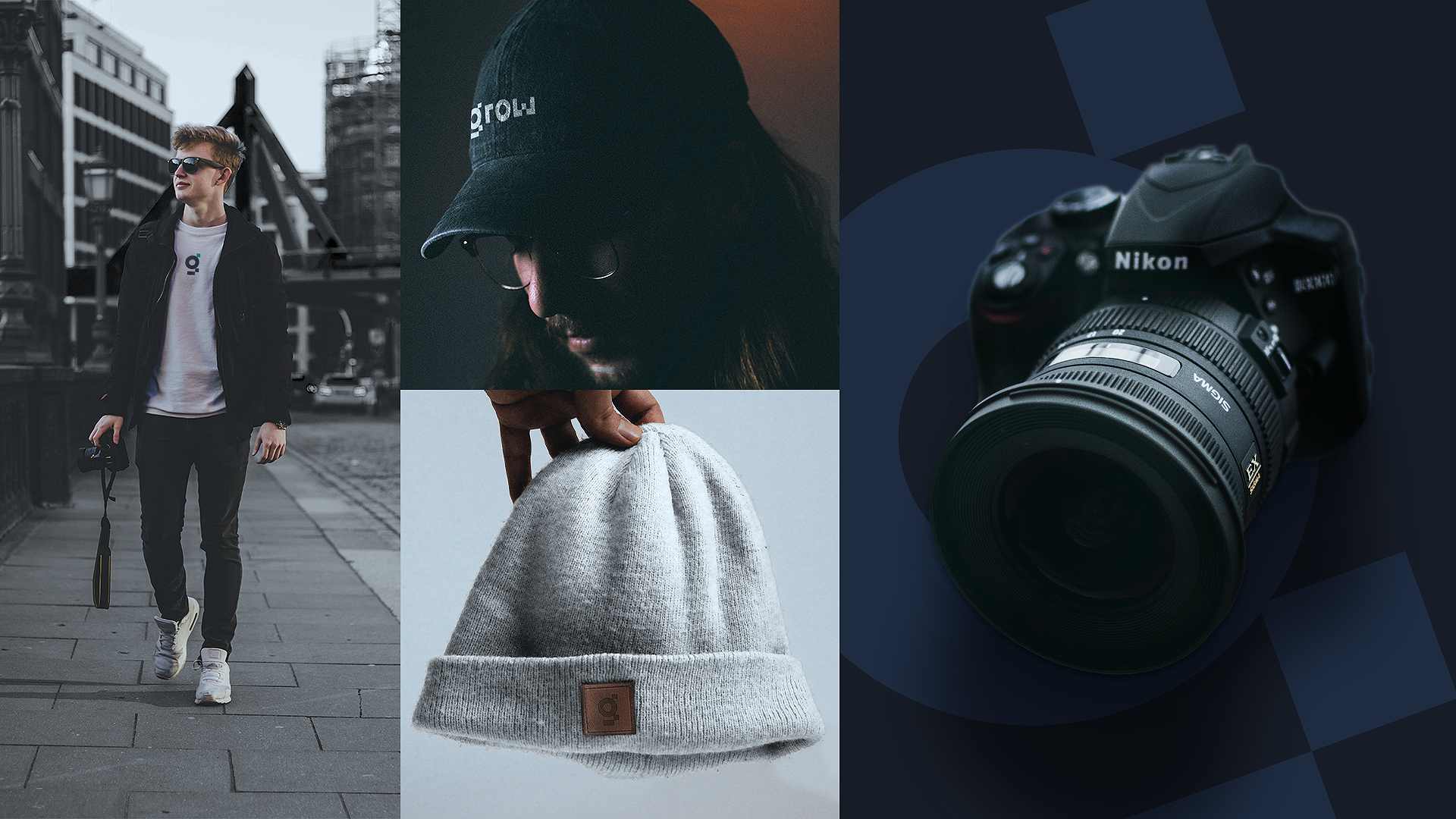 GROW — peça de branding 7.
