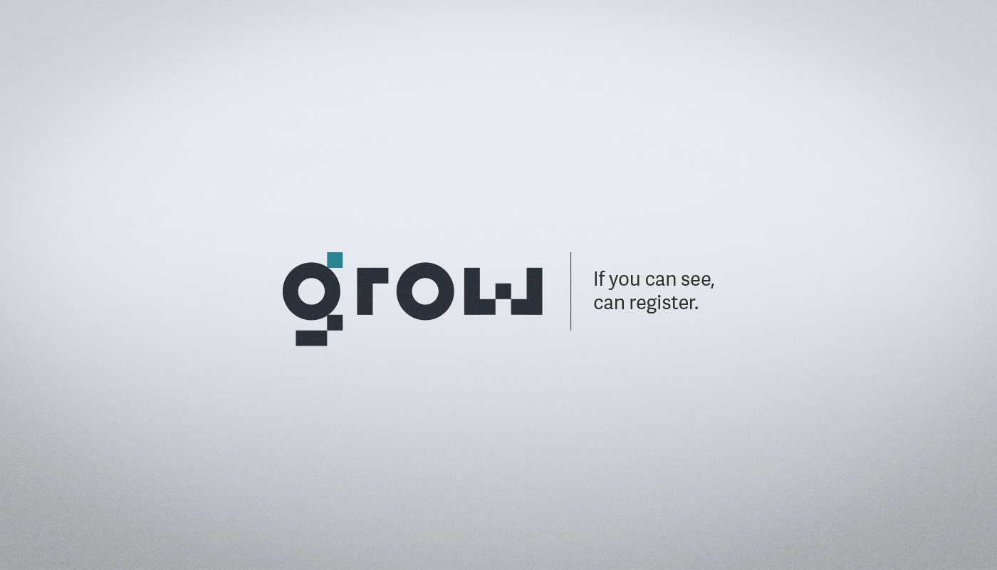 GROW — peça de branding 8.