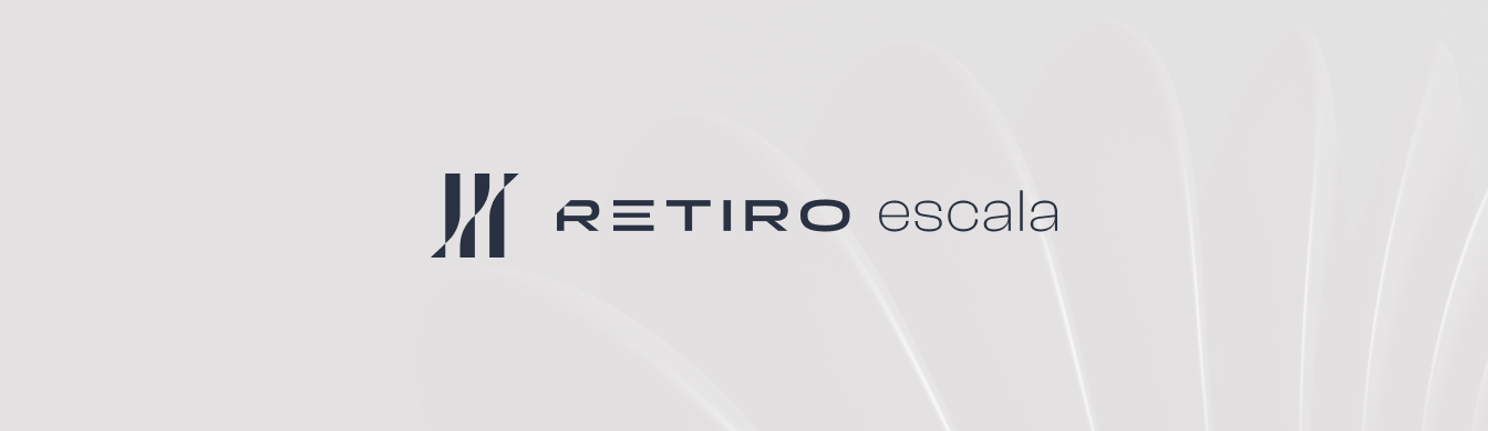 Retiro Escala — peça de branding 8.
